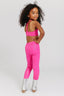 Kids TLC Foil Legging in Terez Pink Sparkle