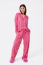 Pajama Set in Barbie Girl Pink Bunnies