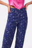 Twill Pant in Midnight Butterflies