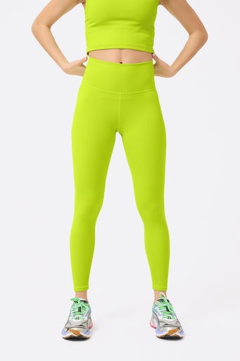 TLC Leggings in Chartreuse