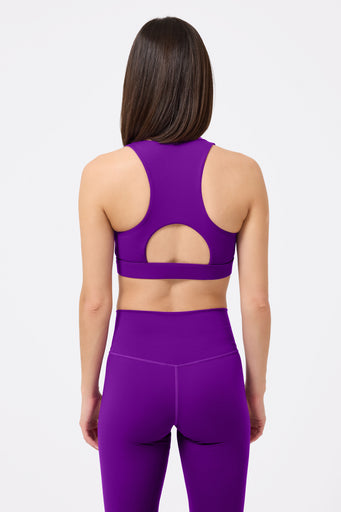 Action Sports Bra in Acai