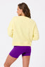 Graphic Crewneck in Lemon Sorbet Tennis