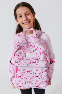 Backpack in Pink Bows