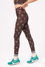 DuoKnit Leggings in Mocha Butterflies