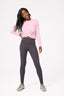 WorkIt Twist Front Long Sleeve in Rose