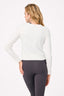 WorkIt Twist Front Long Sleeve in Sugar Swizzle