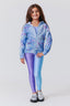 Girls Hi-Shine Leggings in Unicorn Glitter