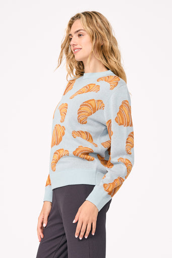 Sweater with Croissants