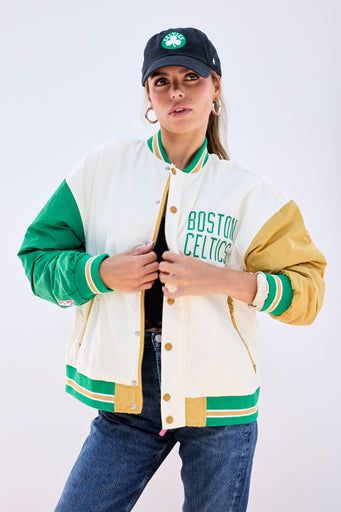 Unisex Celtics Bomber Jacket