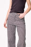 Twill Pant in Mocha Stripe