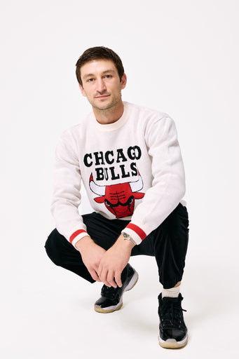 Unisex Bulls Logo Sweater