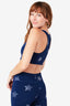 UpLift Sports Bra in Navy Tonal Star