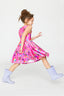 Girls Skater Dress in Candy Spill