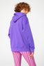 Hoodie in Electric Purple