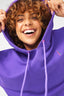 Hoodie in Electric Purple