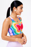 DuoKnit Sports Bra in Psychedelic Butterfly