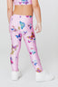 Toddler Leggings in Pink Neon Butterflies