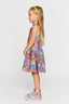 Toddler Skater Dress in Rainbow Sprinkles