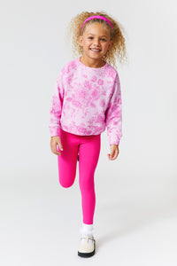 Toddler TLC Leggings in Terez Pink